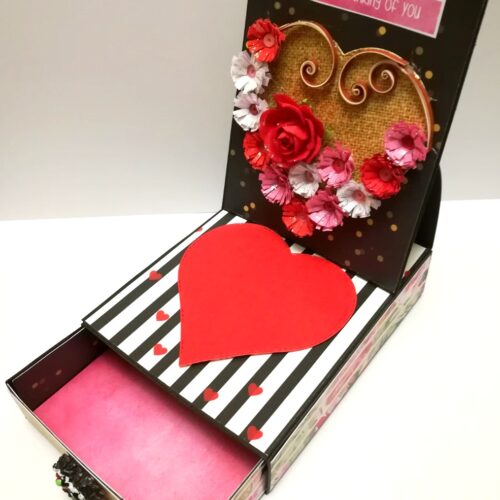 Card With Drawer Gift Greeting Card - D23 image
