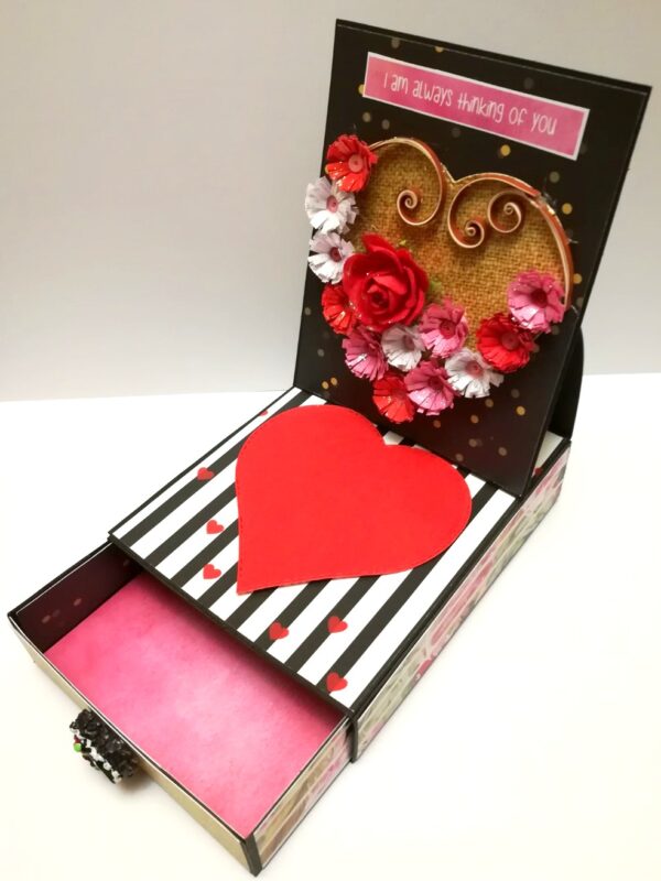 Card With Drawer Gift Greeting Card - D23 image