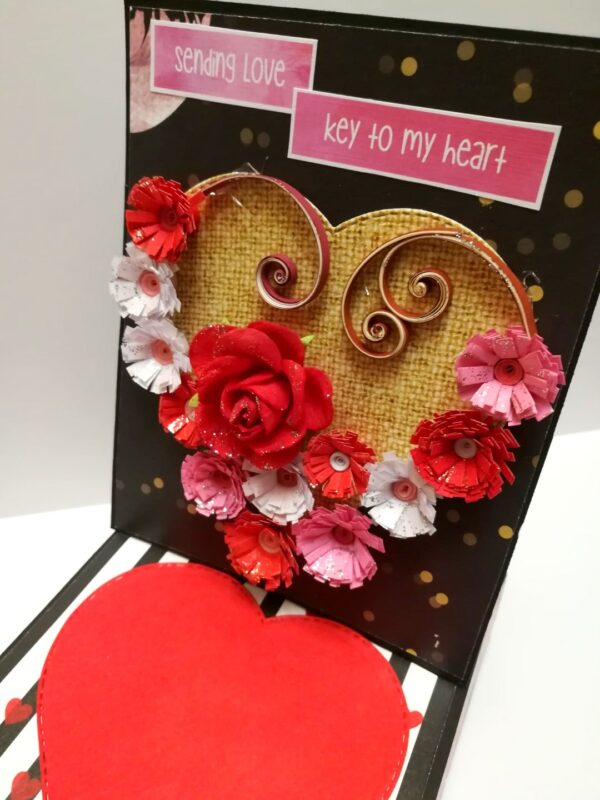 Card With Drawer Gift Greeting Card -D24 image