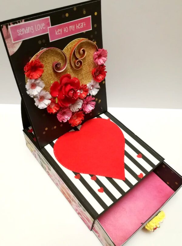 Card With Drawer Gift Greeting Card -D24 image