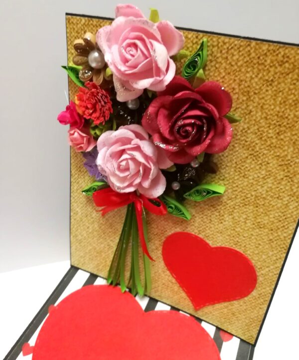 Card With Drawer Gift Greeting Card - D21 image