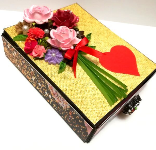 Card With Drawer Gift Greeting Card - D21 image