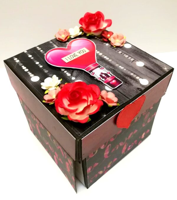 Valentine Theme Explosion Box - D1 image Valentine Theme Explosion Box - D1 image