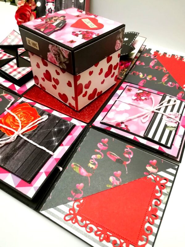 Valentine Theme Explosion Box - D1 image Valentine Theme Explosion Box - D1 image