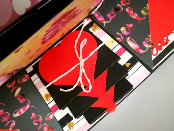 Valentine Theme Explosion Box - D1 image Valentine Theme Explosion Box - D1 image