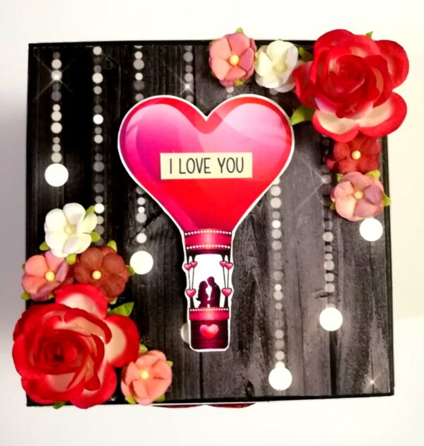 Valentine Theme Explosion Box - D1 image Valentine Theme Explosion Box - D1 image