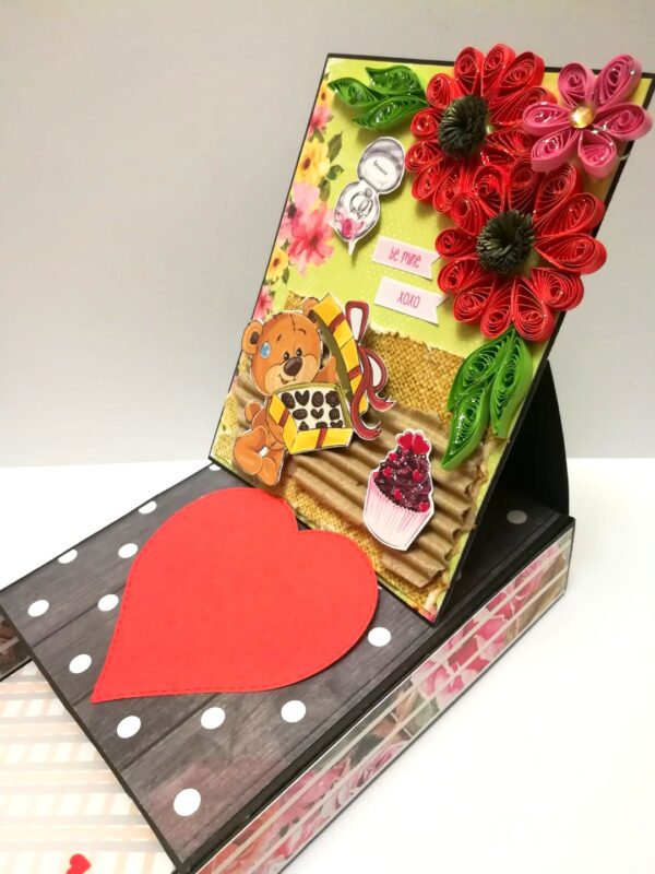 Card With Drawer Gift Greeting Card -D25 image