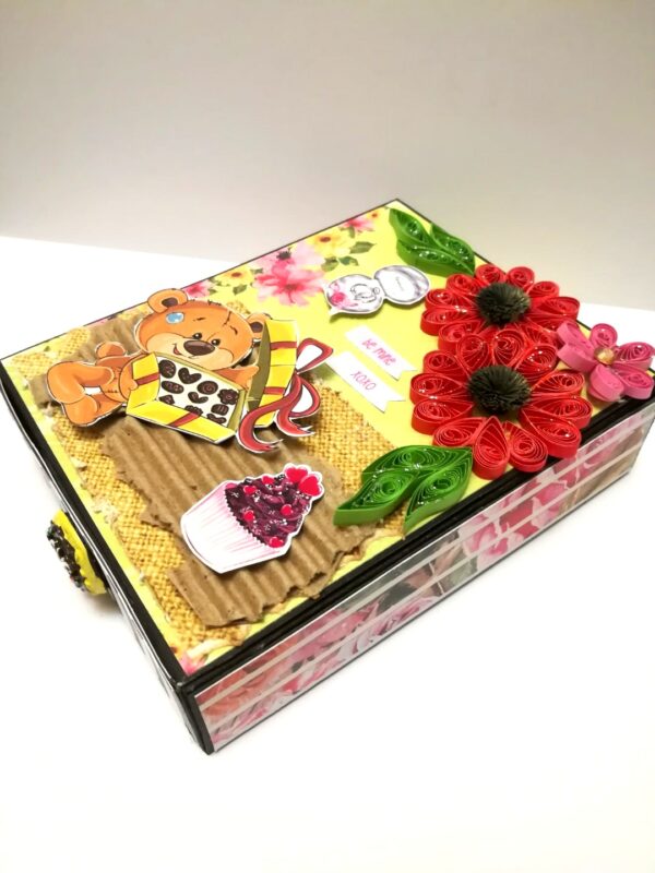 Card With Drawer Gift Greeting Card -D25 image