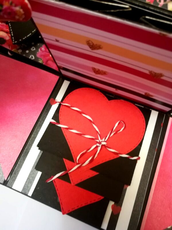 Love and Anniversary Theme Explosion Box - D2 image Love and Anniversary Theme Explosion Box - D2 image