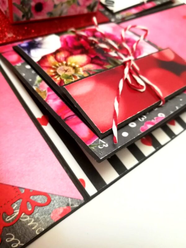 Love and Anniversary Theme Explosion Box - D2 image Love and Anniversary Theme Explosion Box - D2 image