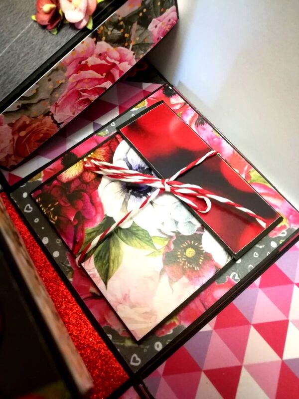 Love and Anniversary Theme Explosion Box - D3 image Love and Anniversary Theme Explosion Box - D3 image