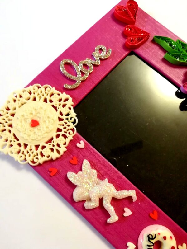 Sparkling Love Quilled Photo Frame -D2 image