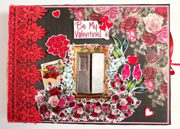 Love & Valentine Handmade Scrapbook -D1 image