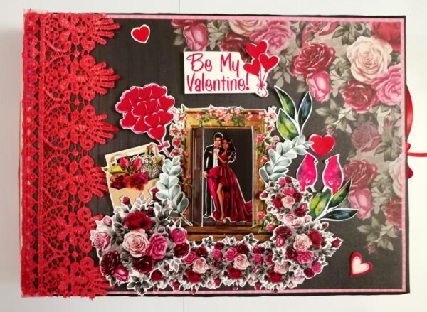 Love & Valentine Handmade Scrapbook -D1 image