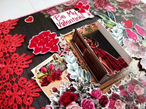 Love & Valentine Handmade Scrapbook -D1 image