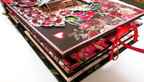 Love & Valentine Handmade Scrapbook -D1 image
