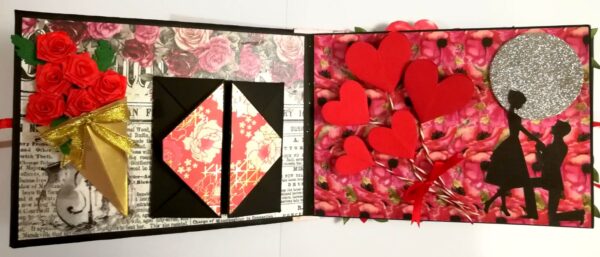 Love & Valentine Handmade Scrapbook -D1 image