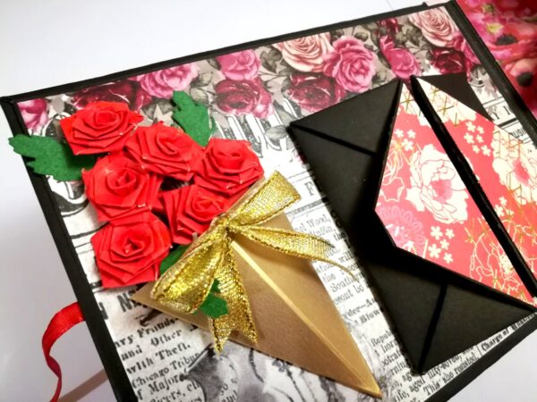 Love & Valentine Handmade Scrapbook -D1 image