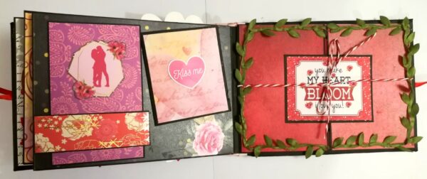 Love & Valentine Handmade Scrapbook -D2 image