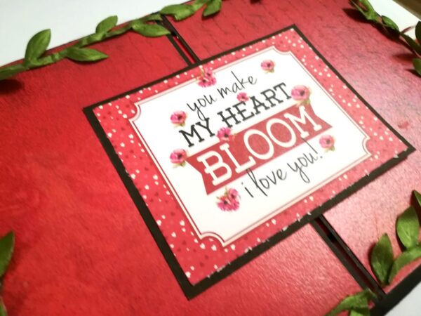 Love & Valentine Handmade Scrapbook -D2 image