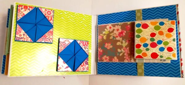 Happy Birthday Handmade Sparkling Scrapbook -D1 image