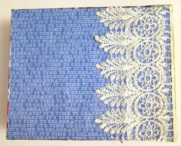 Happy Birthday Handmade Sparkling Scrapbook -D1 image