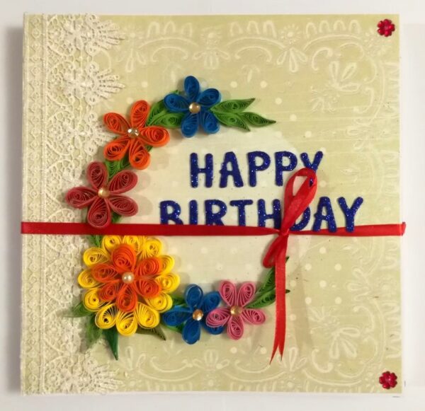 Sparkling Birthday Zigzag Mini Scrapbook -D2 image Sparkling Birthday Zigzag Mini Scrapbook -D2 image