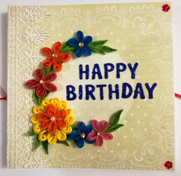 Sparkling Birthday Zigzag Mini Scrapbook -D2 image Sparkling Birthday Zigzag Mini Scrapbook -D2 image