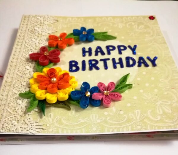 Sparkling Birthday Zigzag Mini Scrapbook -D2 image Sparkling Birthday Zigzag Mini Scrapbook -D2 image