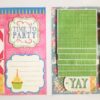 Sparkling Birthday Zigzag Mini Scrapbook -D2 image Sparkling Birthday Zigzag Mini Scrapbook -D2 image