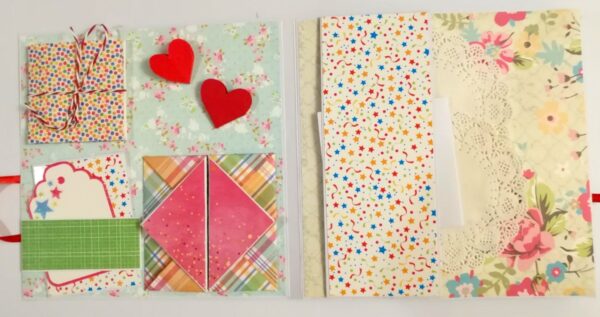 Sparkling Birthday Zigzag Mini Scrapbook -D2 image Sparkling Birthday Zigzag Mini Scrapbook -D2 image
