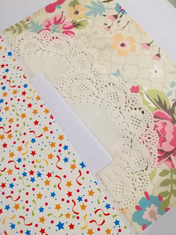 Sparkling Birthday Zigzag Mini Scrapbook -D2 image Sparkling Birthday Zigzag Mini Scrapbook -D2 image