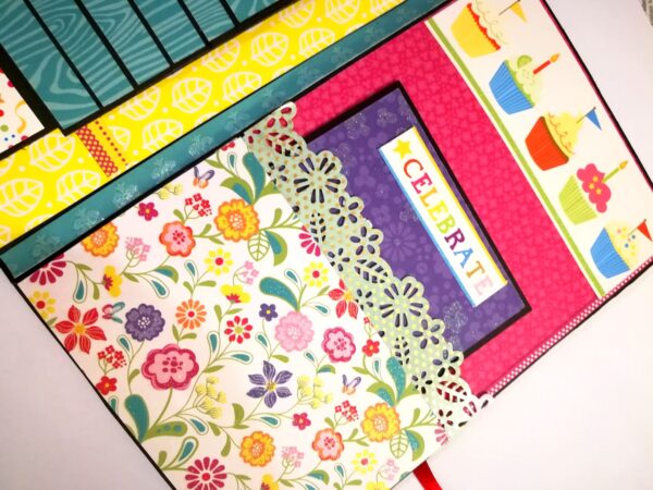 Sparkling Birthday Mini Scrapbook Gift -D3 image