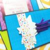 Happy Birthday Handmade Sparkling Scrapbook -D2 image
