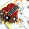 Couple Anniversary Quilled Love Greeting Card image