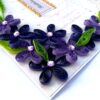 Purple Quilled Flowers Birthday Greeting card image Purple Quilled Flowers Birthday Greeting card image