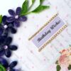 Purple Quilled Flowers Birthday Greeting card image Purple Quilled Flowers Birthday Greeting card image