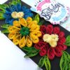 Sparkling Multicolor Quilled Birthday Card image Sparkling Multicolor Quilled Birthday Card image