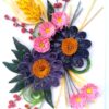Purple Quilling Fusion Greeting Card image