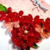 Sparkling Red Quilled Love Birthday Card - LO1 image