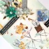 Sparkling Love Card Blue Themed image Sparkling Love Card Blue Themed image
