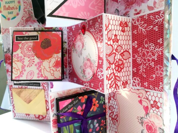 Sparkling Mothers Day Flip Fold Album Card image Sparkling Mothers Day Flip Fold Album Card image