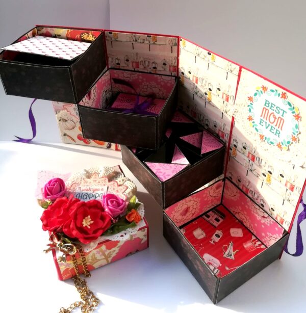 Mothers Day Opening Box fold Mini Album image