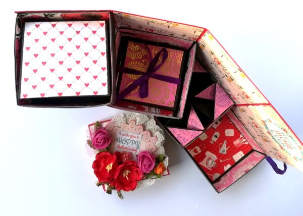 Mothers Day Opening Box fold Mini Album image