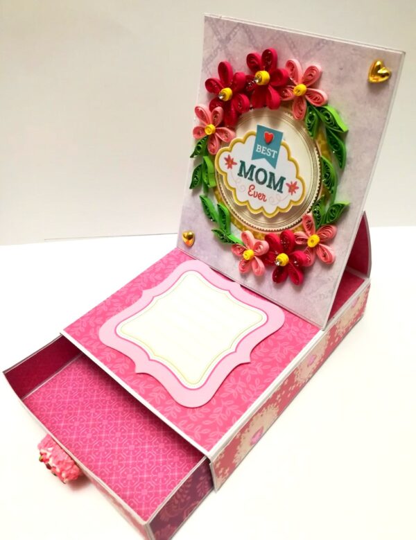 Card With Drawer Gift Greeting Card - Mothers Day image