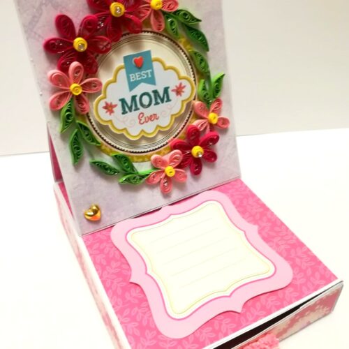 Card With Drawer Gift Greeting Card - Mothers Day image Card With Drawer Gift Greeting Card - Mothers Day image