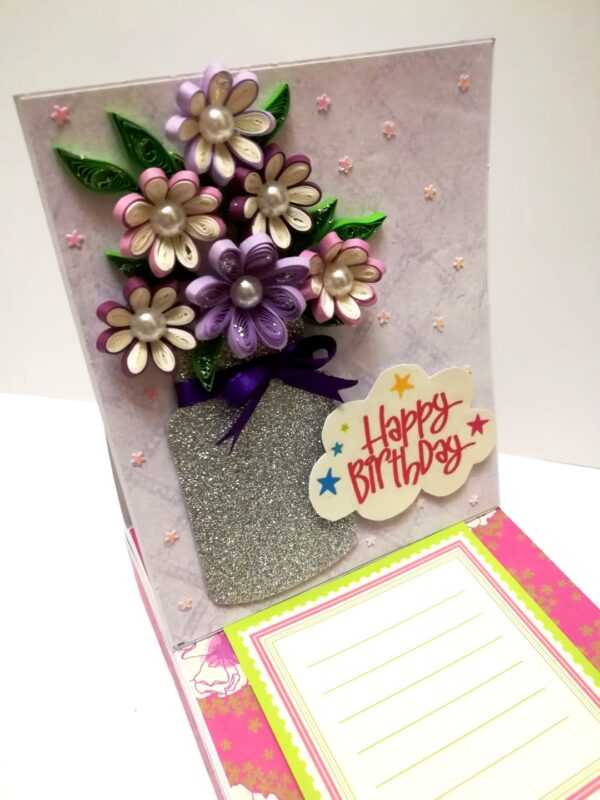 Card With Drawer Gift Greeting Card D27 image