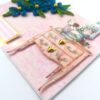 Sparkling Blue Quilled Greeting Card image