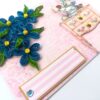 Sparkling Blue Quilled Greeting Card image