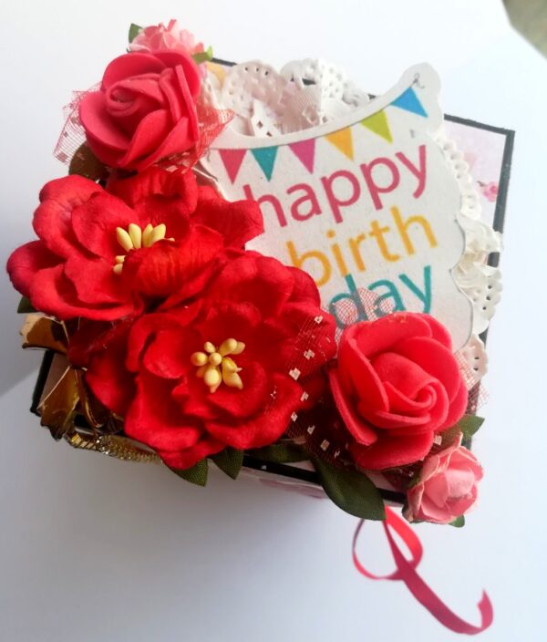 Happy Birthday Opening Box fold Mini Album image